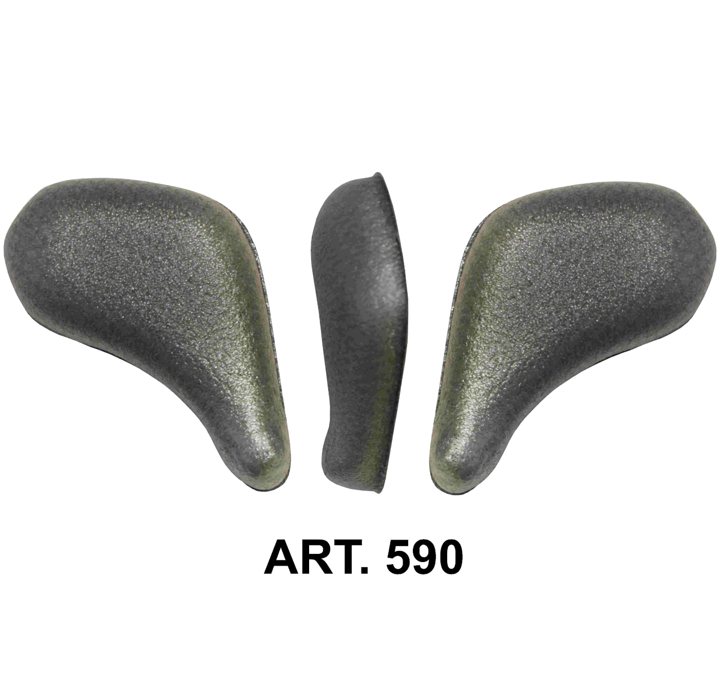 Paire de coussinets plus épais (3 cm) pour le glissement de la hernie inguinale Orione Ref.540 Ref.590