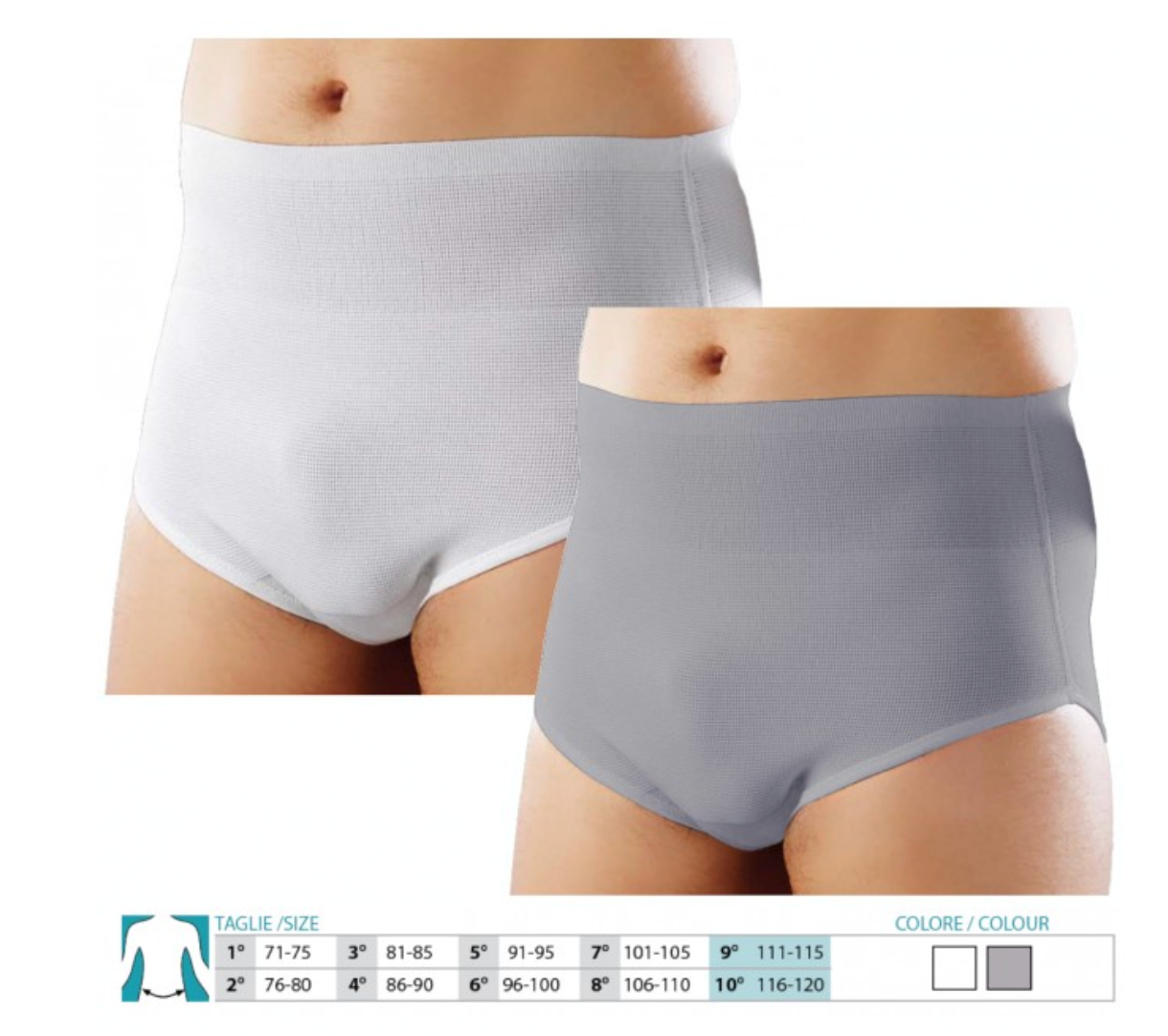 Slip élastique de contention pour homme Orione Ref.307