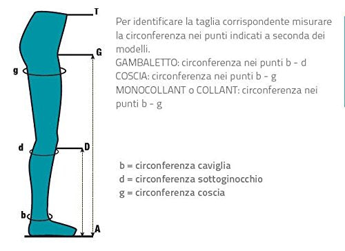 Bas de contention Type Collant Lycra Art.631