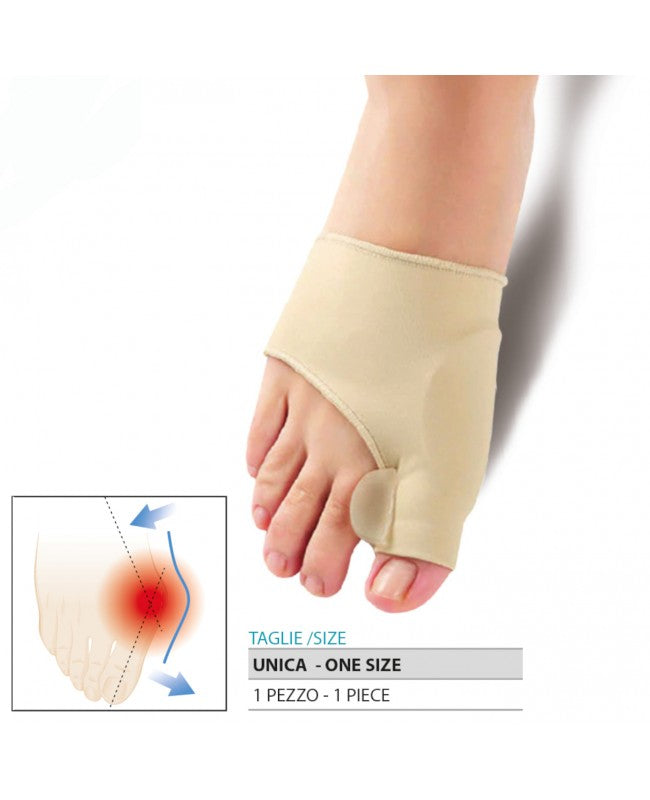 OK PED Manchons de protection Hallux Valgus avec séparateur d'orteils Réf. G213ST