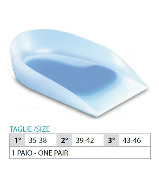 Talonnettes en silicone OK PED avec insert latéral + central Réf. 103 ST