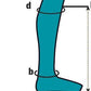 Bas de contention type chaussette K1 Ref.401-501 Orione
